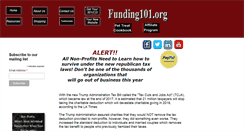 Desktop Screenshot of funding101.org